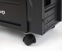 TooQ Soporte metálico para CPU con ruedas UMCS0004-B